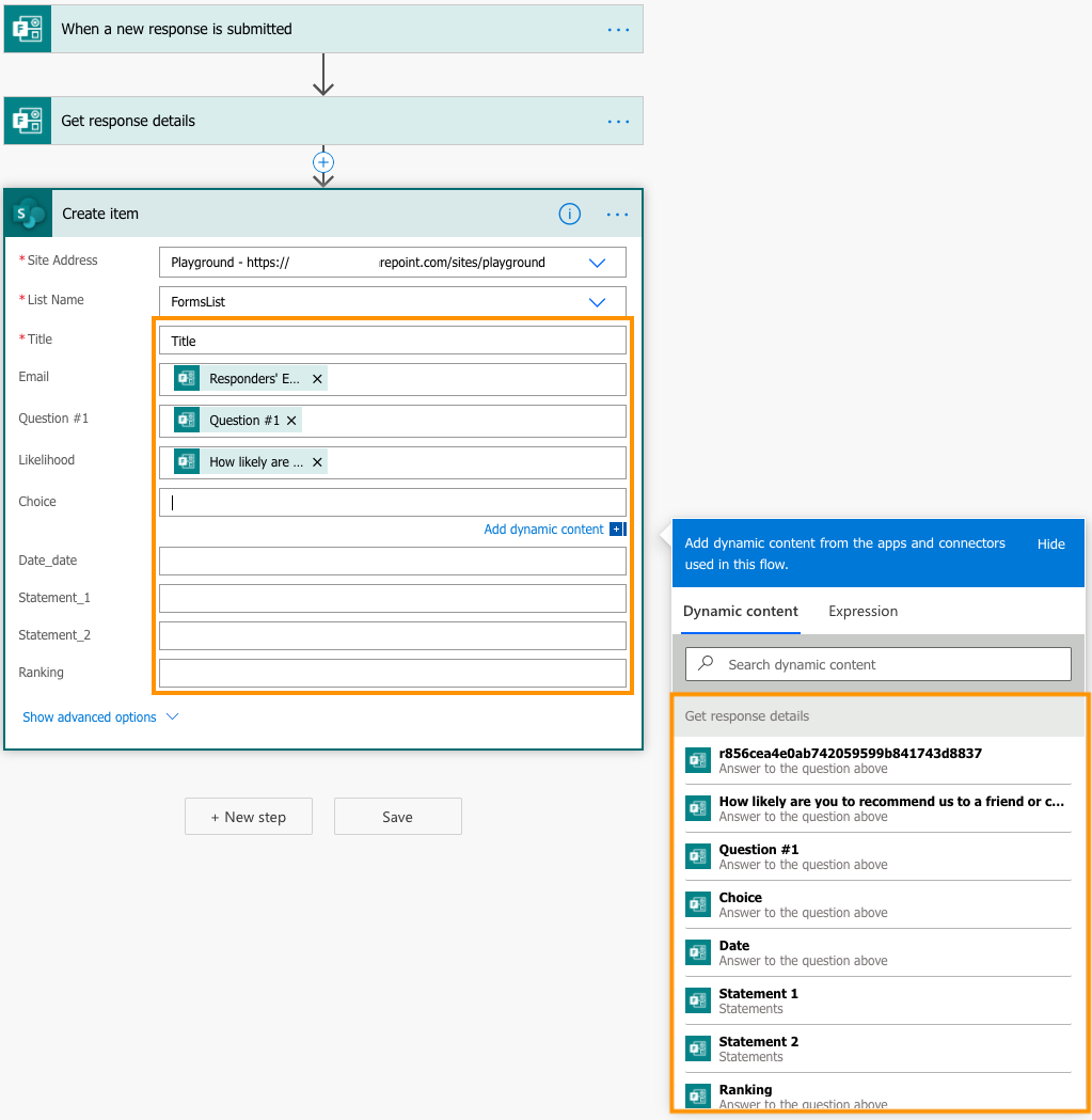 how-to-store-input-from-ms-forms-form-into-sharepoint-list