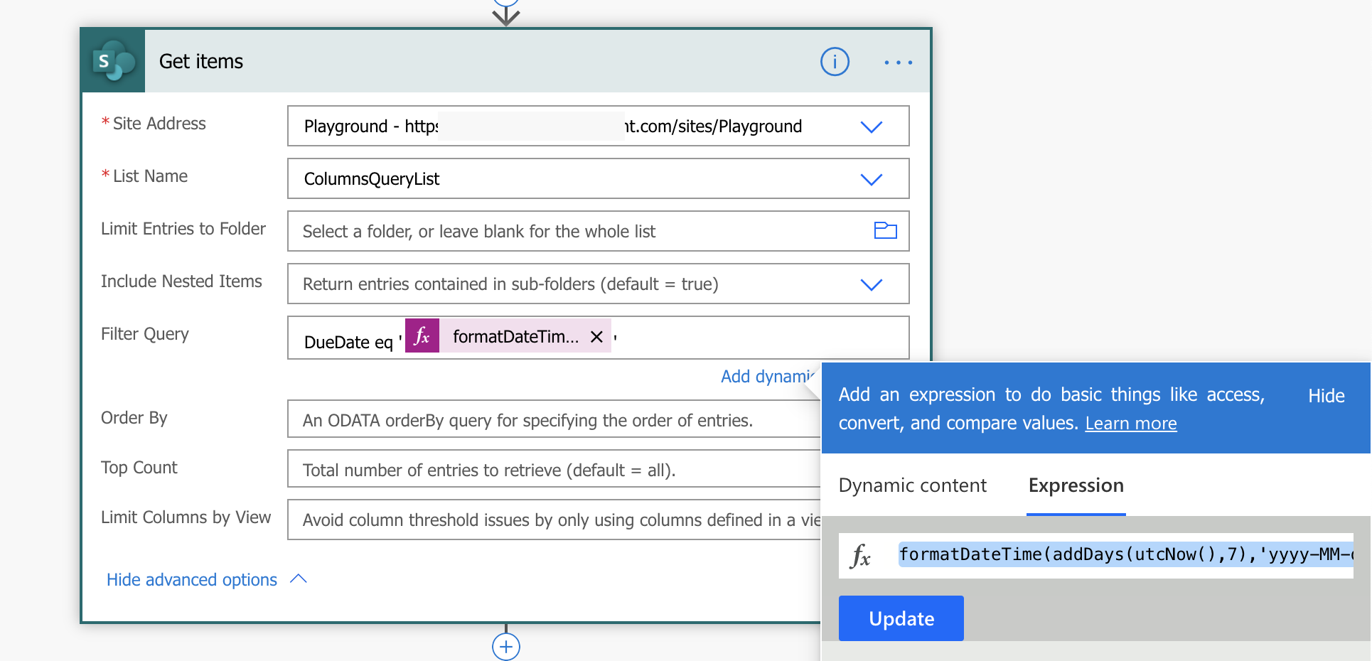 Power Automate Format Current Date Time