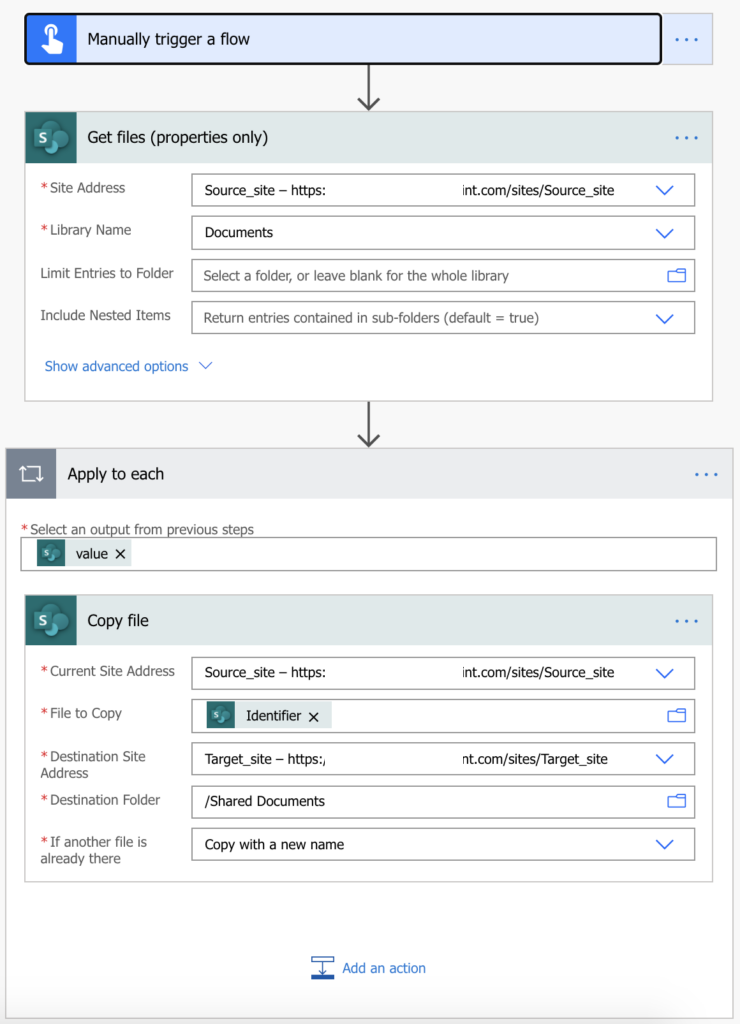 copy files power automate