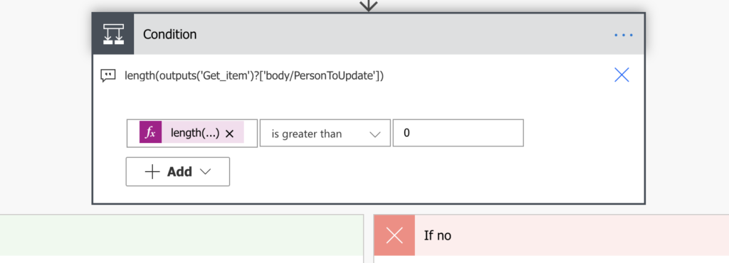 Power Automate Condition Value Is Empty