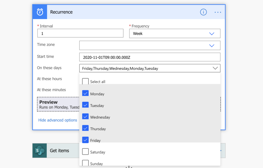 How To Schedule A Power Automate Flow To Run Only On Work Days