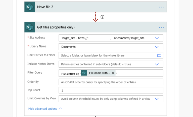 How to update (not replace) an existing file in Power Automate