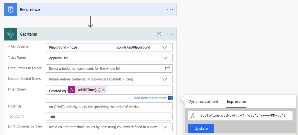 SharePoint calculated reminder Power Automate