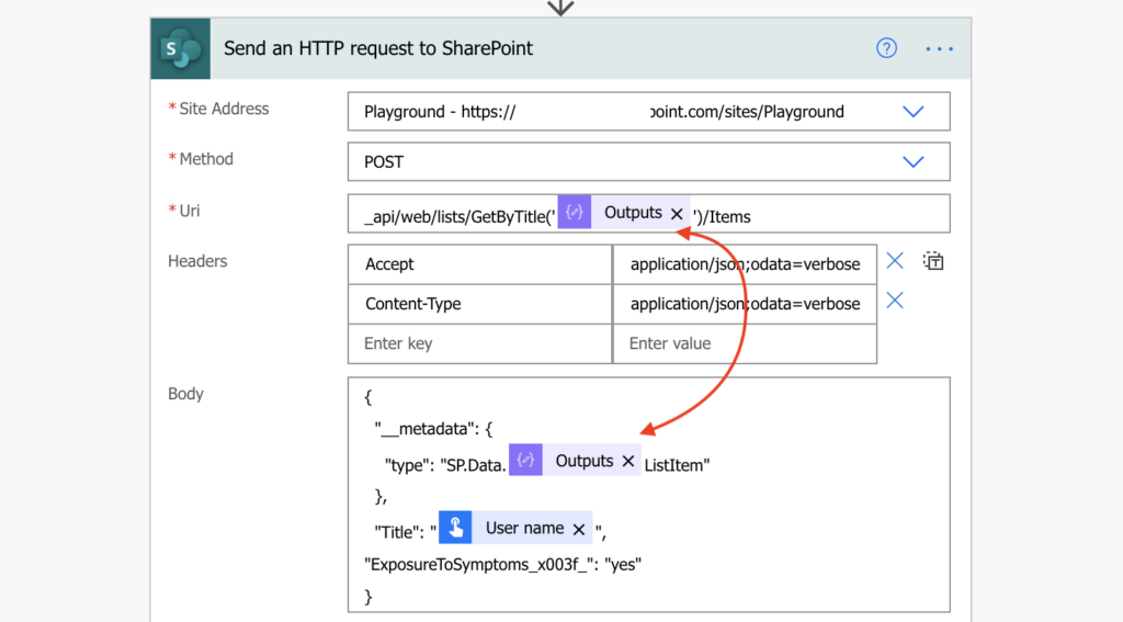 create-item-in-a-dynamic-sharepoint-list-site-with-power-automate