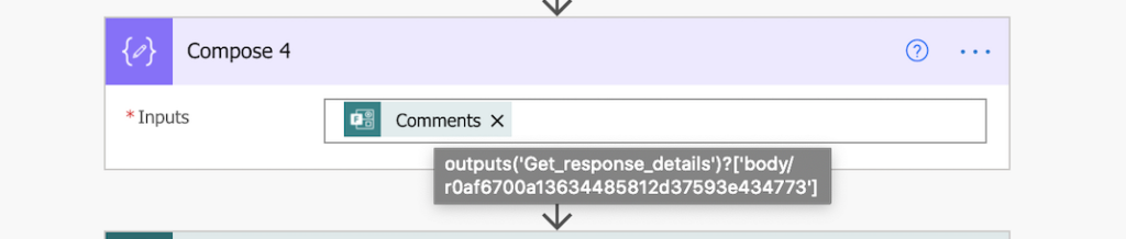 Power Automate update Forms question dynamic content