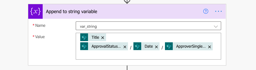 How to add new line ('\n') to a string in Power Automate