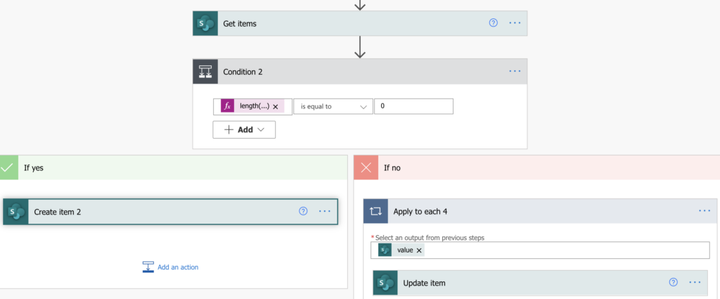 Power Automate Check If Key Exists