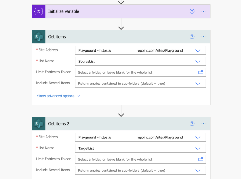 how-to-compare-items-in-two-sharepoint-lists-in-power-automate