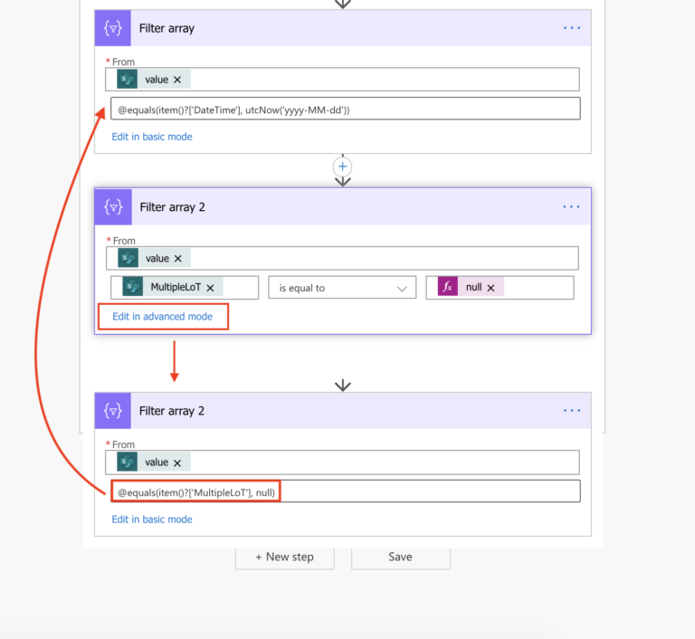 How to apply multiple conditions in the 'Filter array' Power Automate ...