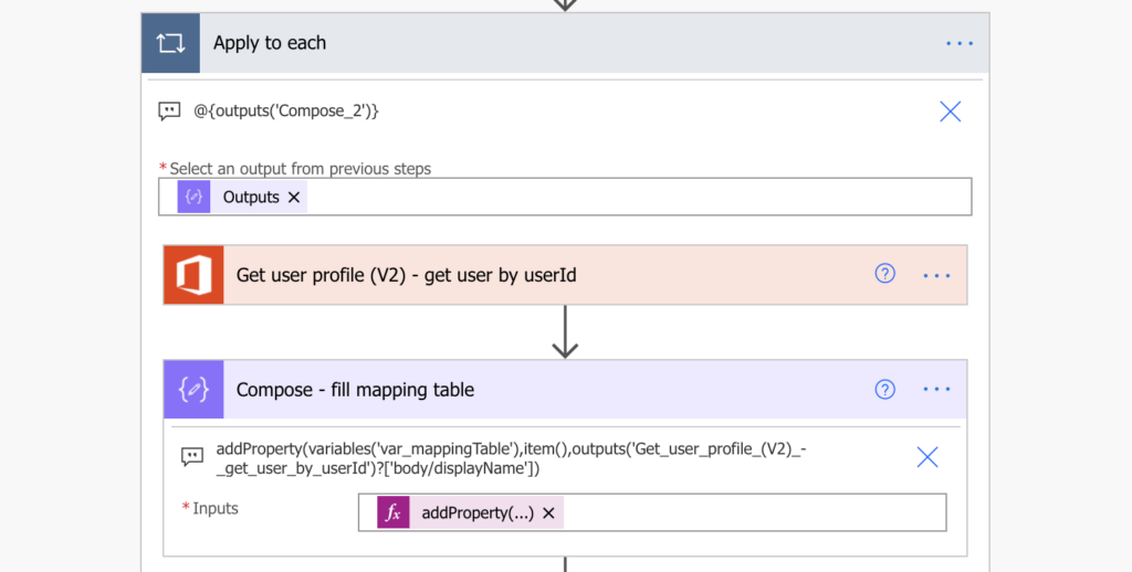 Planner Excel assigned users Power Automate