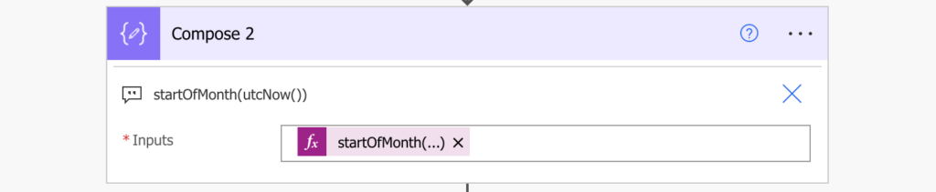 Power Automate filter date month