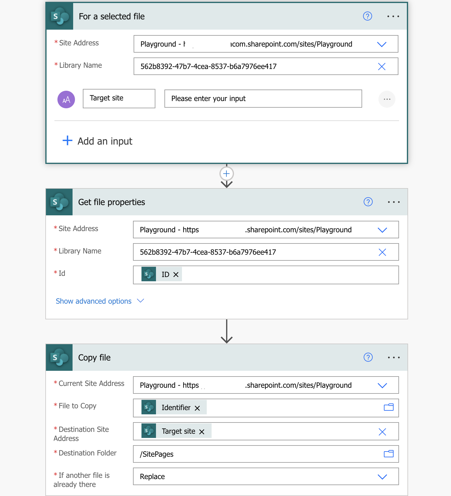 Copy Sharepoint Page Between Sites With Power Automate 0046