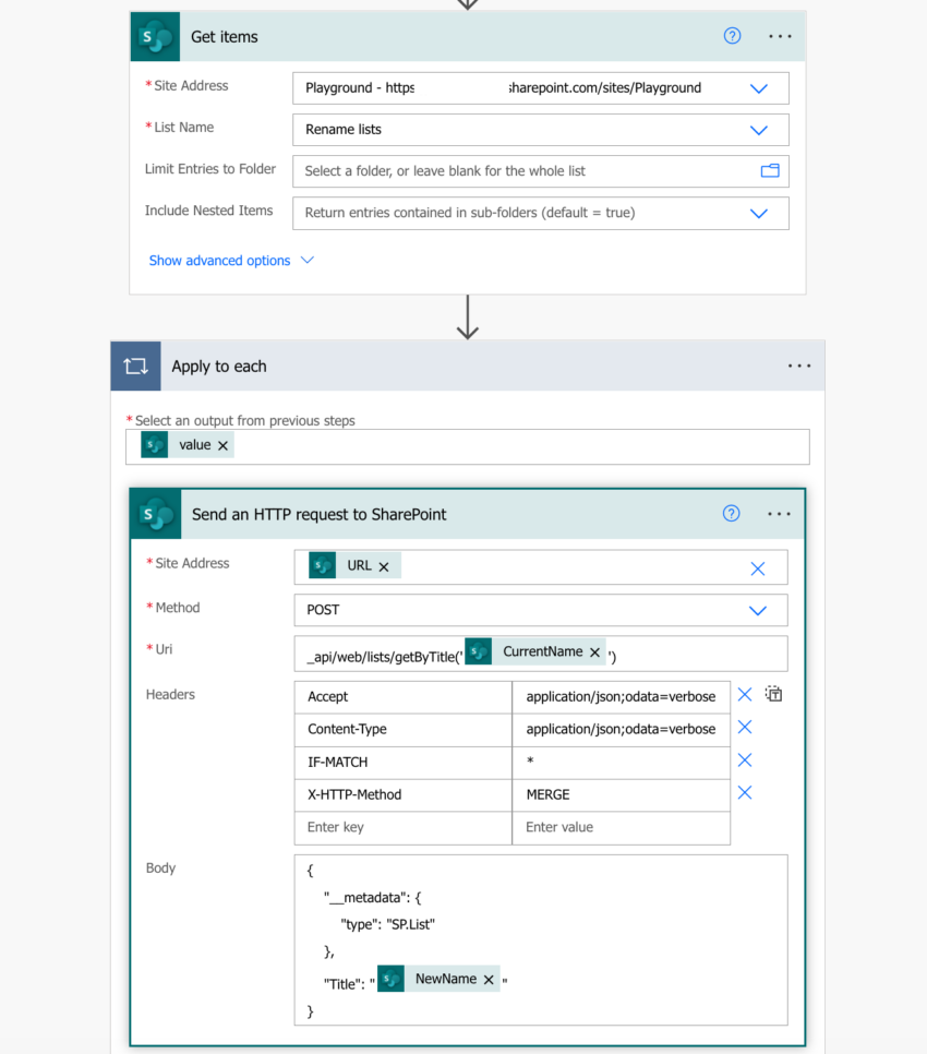 how-to-rename-sharepoint-list-s-using-power-automate-flow