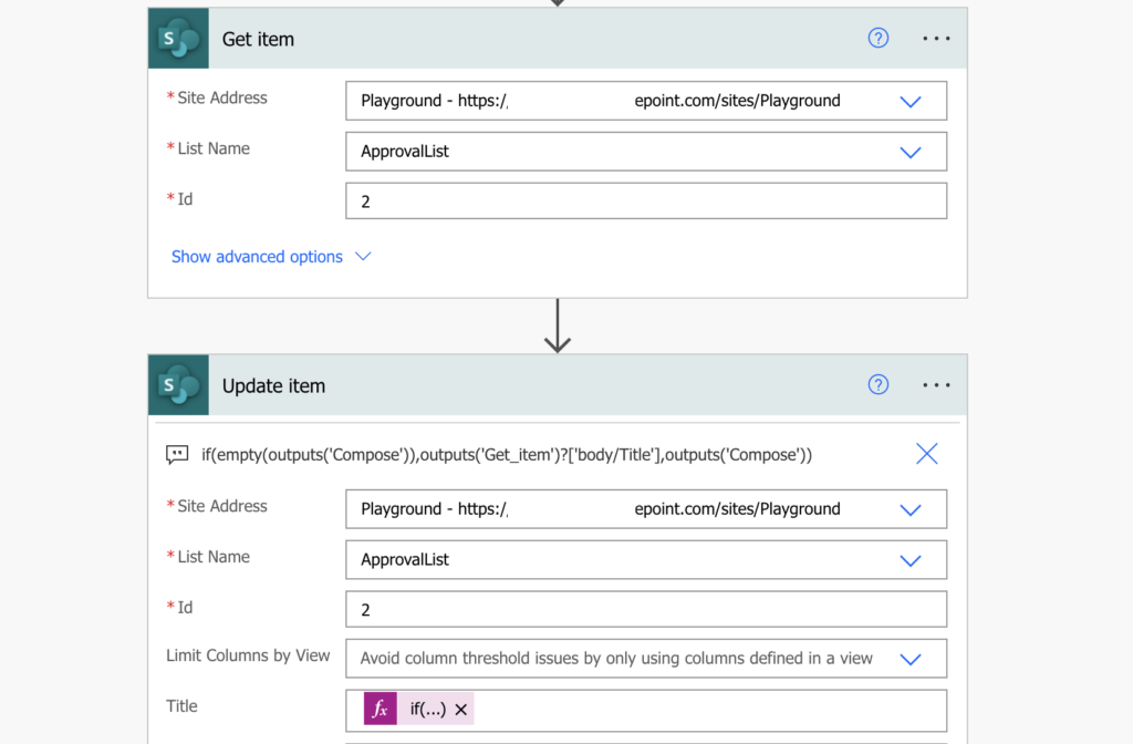 how-to-lookup-data-in-a-sharepoint-list-power-automate-update-single