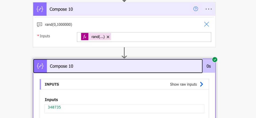 Power Automate create unique identifier