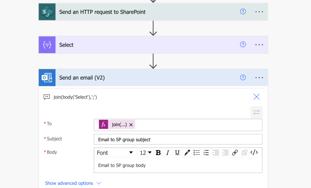 how-to-send-an-email-to-a-sharepoint-group-using-power-automate