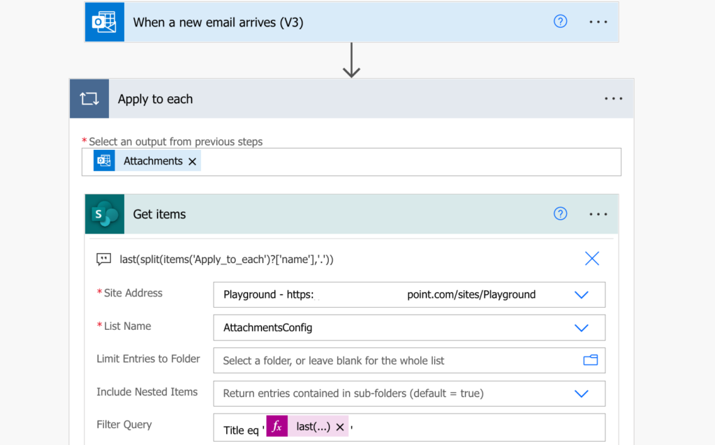 save-email-attachment-to-a-specific-sharepoint-folder-power-automate