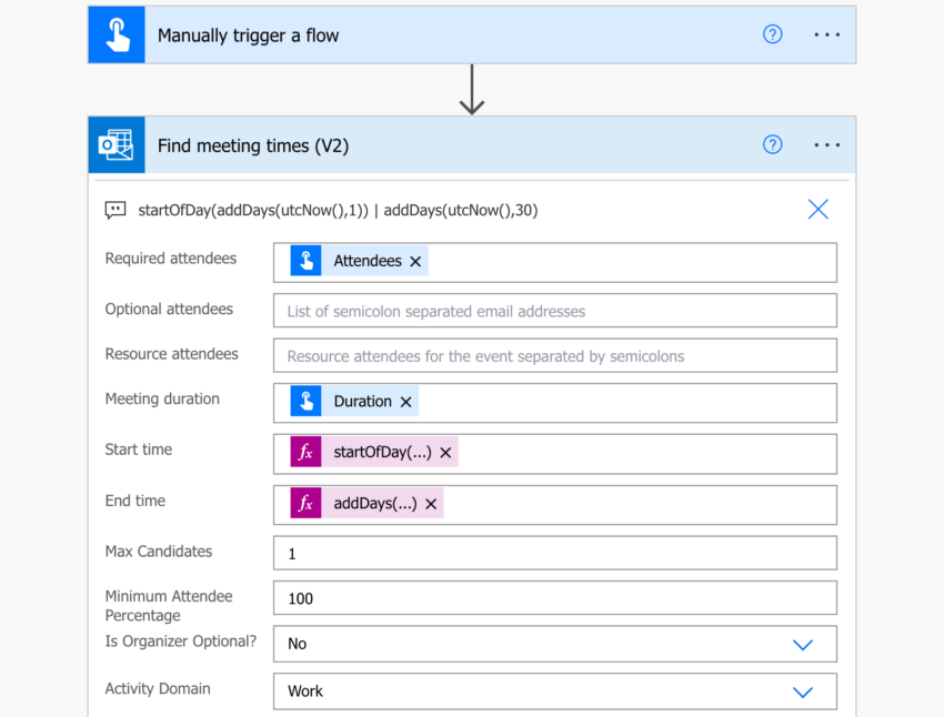 How to schedule Teams meeting with Power Automate flow