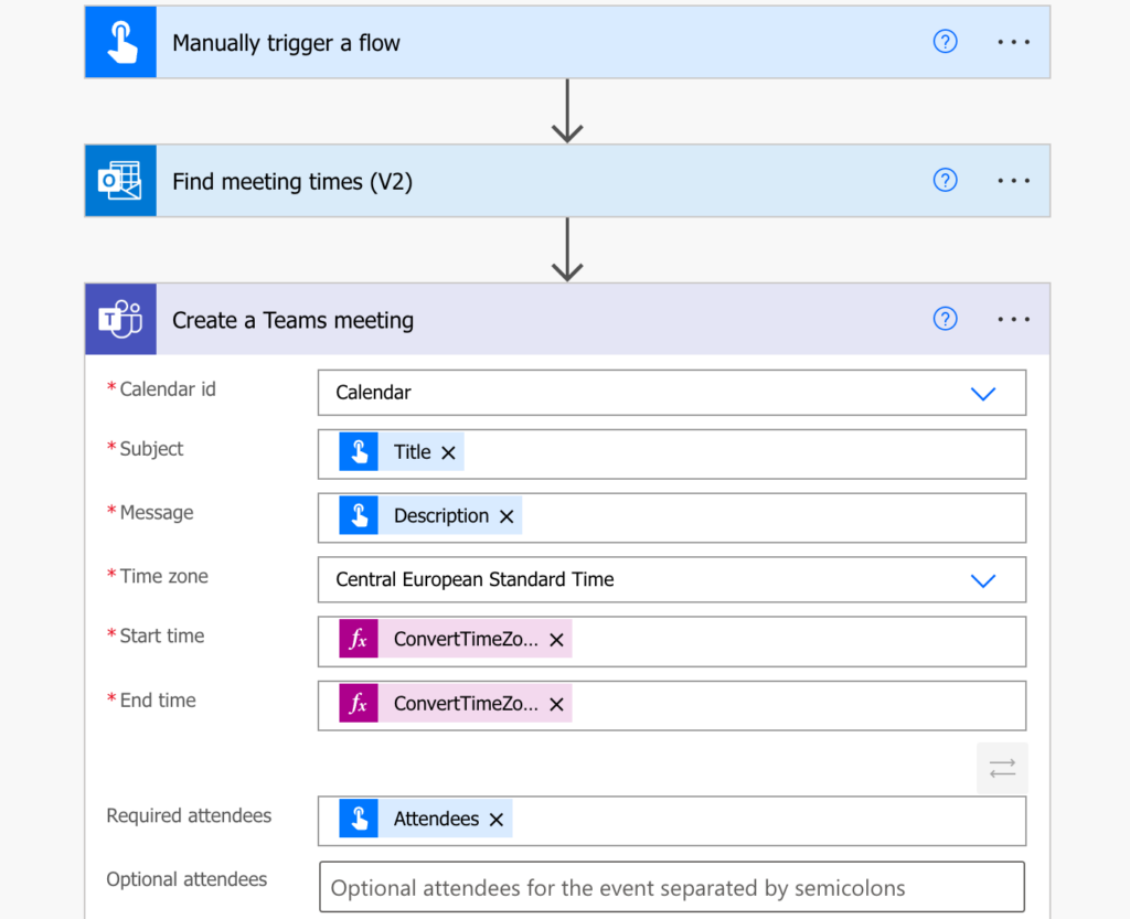 How To Schedule Teams Meeting With Power Automate Flow