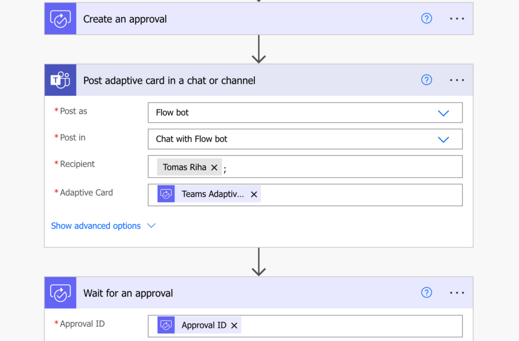 Power Automate create tasks