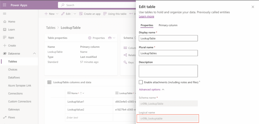 How to update Dataverse lookup column with Power Automate