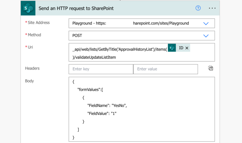 Update single Yes/No SharePoint column with Power Automate