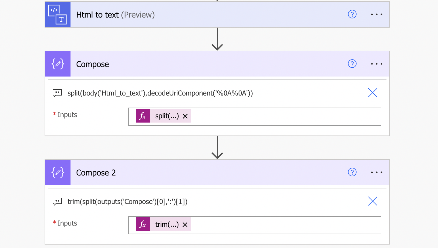 power automate extract text from email to excel