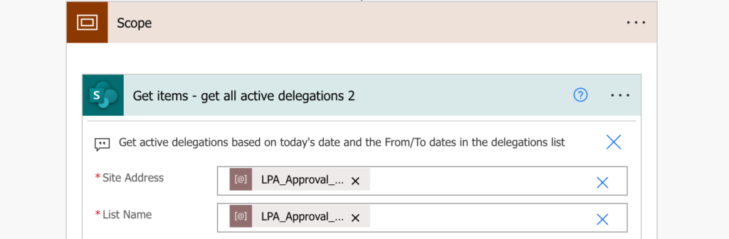 Power Automate env variables replace