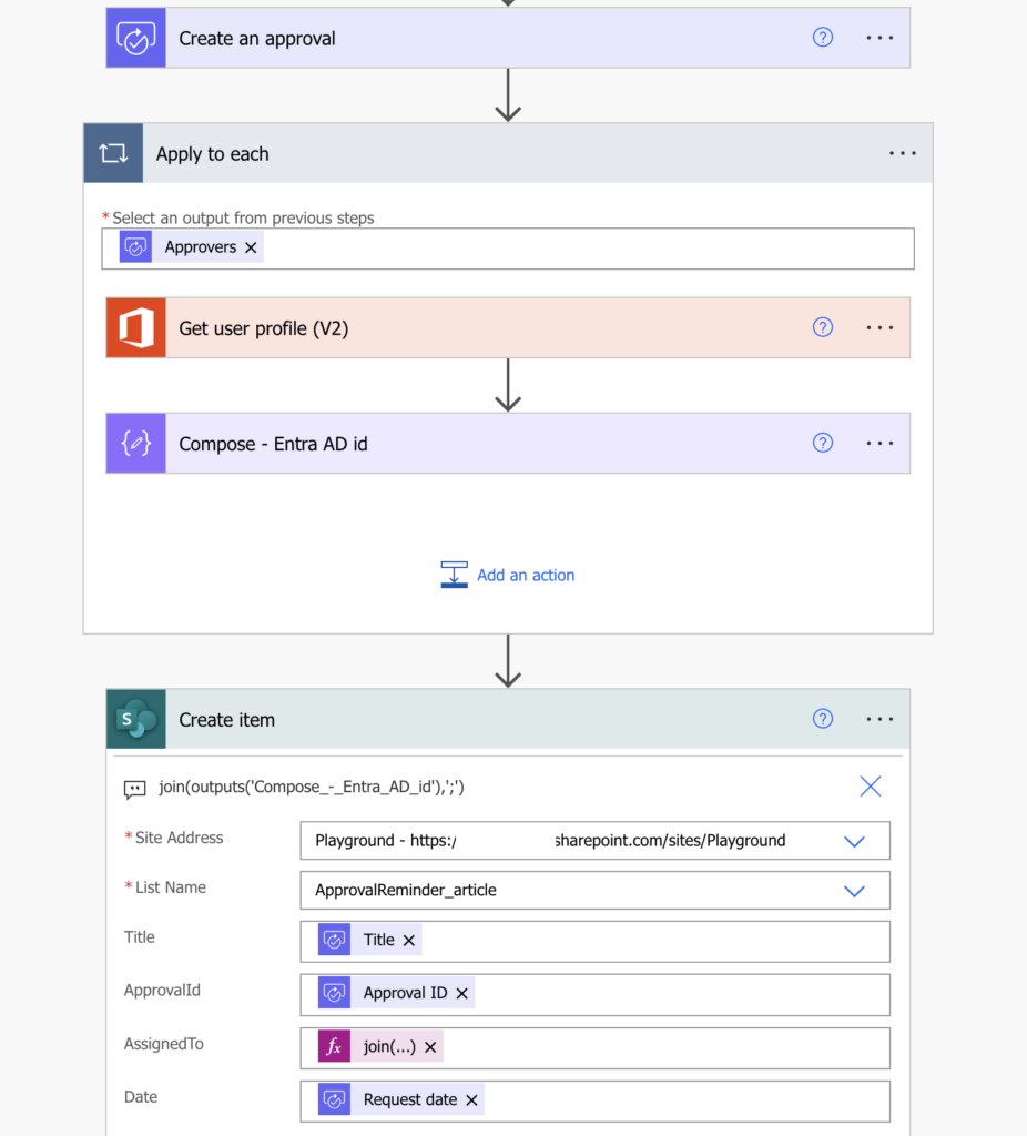 Power Automate approval follow up