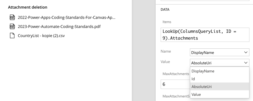 PowerApps BlobNotFound documents error