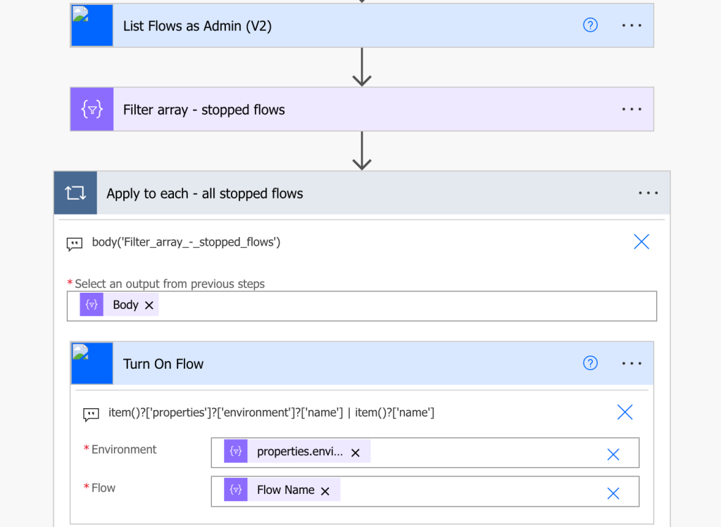 Power Automate keep flows turned on