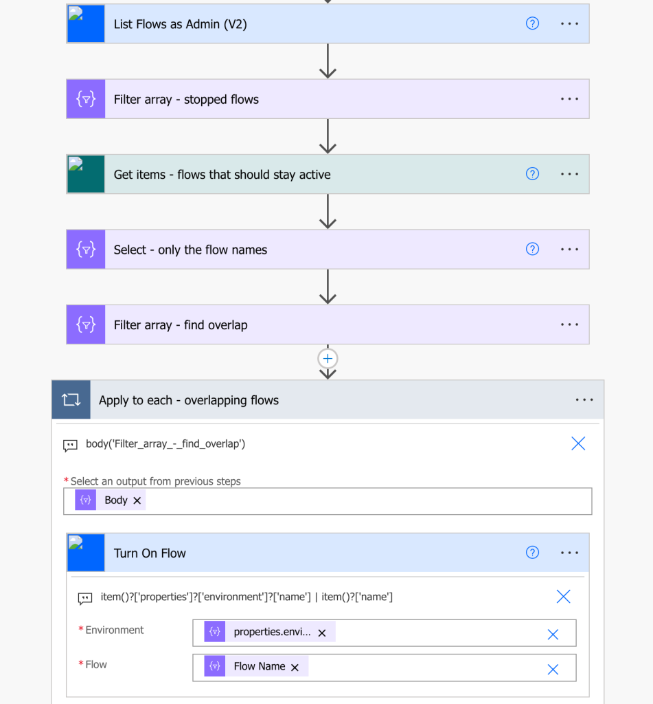 Power Automate keep flows turned on