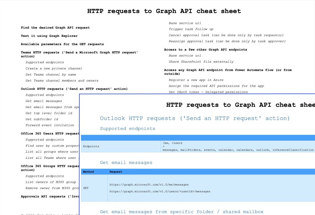 Power Automate Graph API