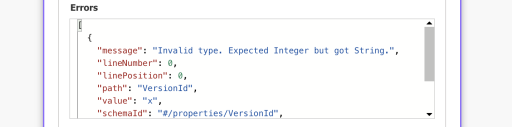 validate input type in power automate