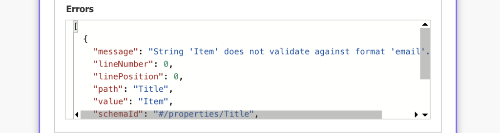 validate email in power automate