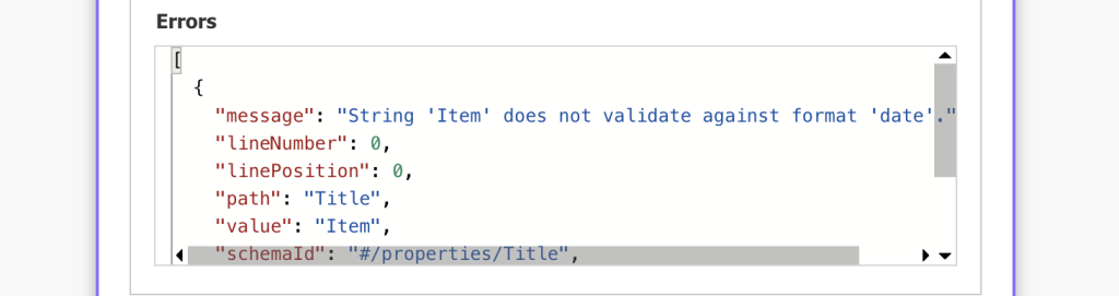 validate date in power automate